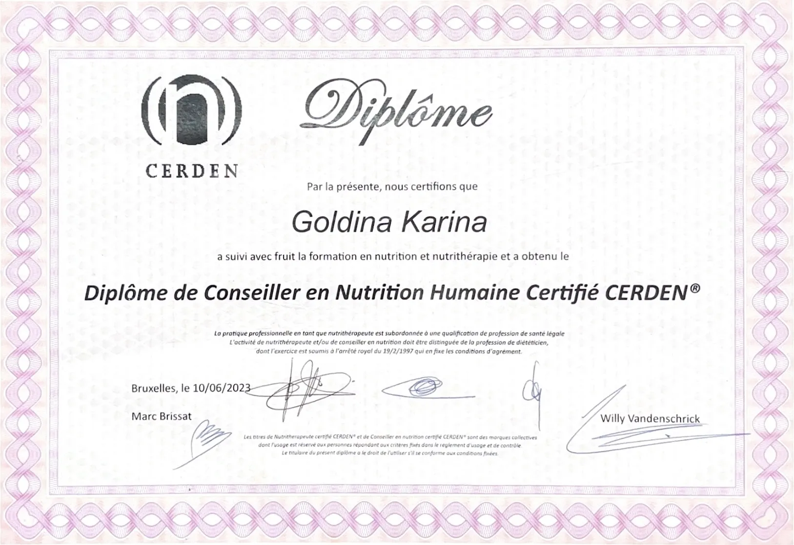 Karina Goldina Nutrithérapie